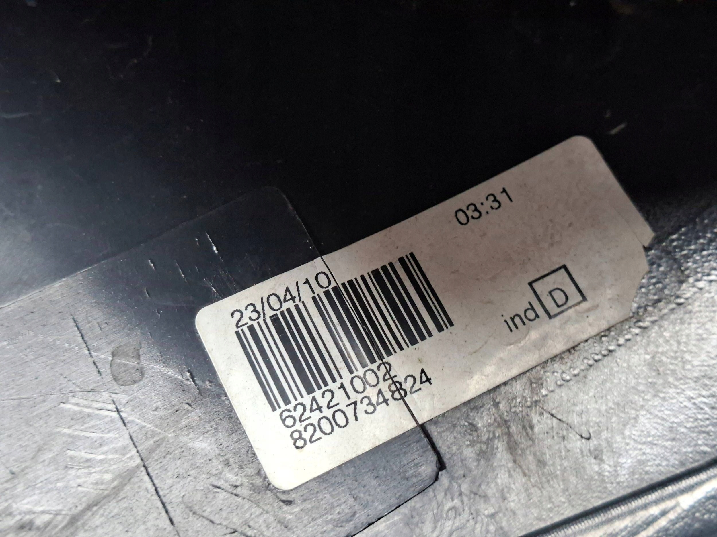 light rear right 8200734824 DACIA SANDERO and 2008-2012