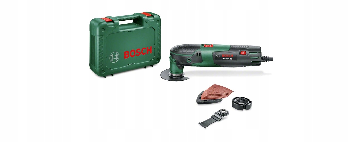 Bosch Wielofunkcyjne narzędzie Diy Pmf 220 Ce 220W Czarny Zielony