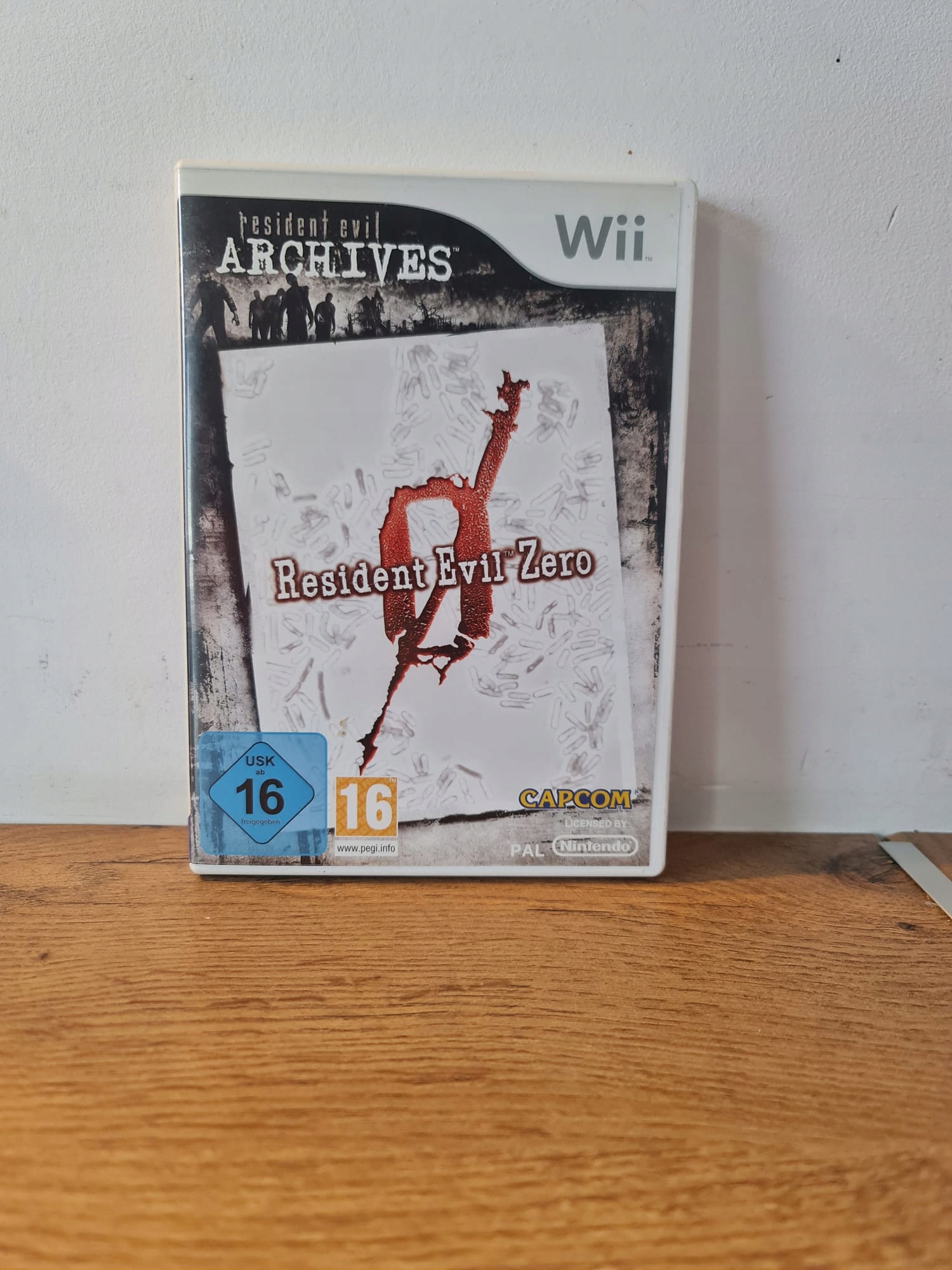RESIDENT EVIL ARCHIVES ZERO Nintendo Wii pudełkowa