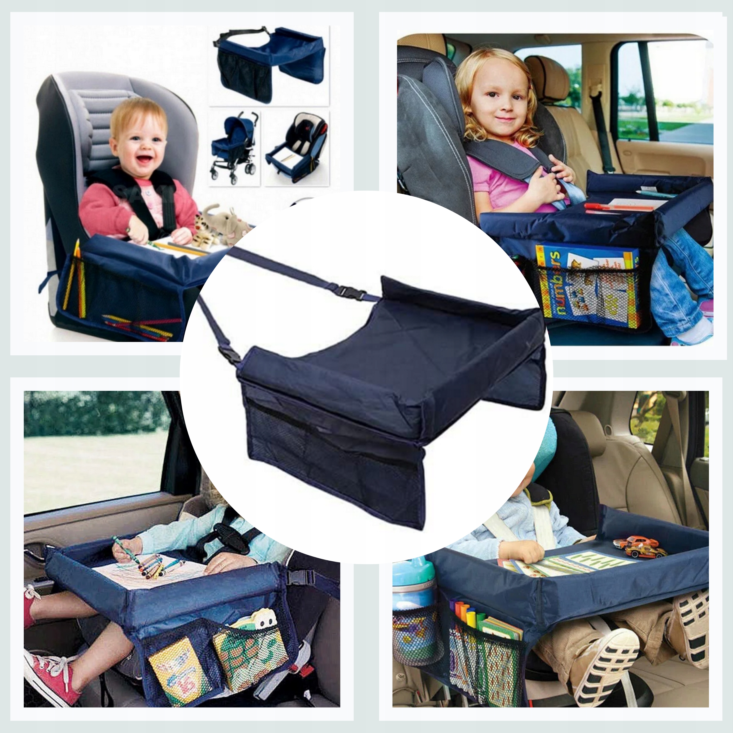 STOLIK PODROZNY DLA DZIECI ORGANIZER DO SAMOCHODU EAN (GTIN) 5904041121449