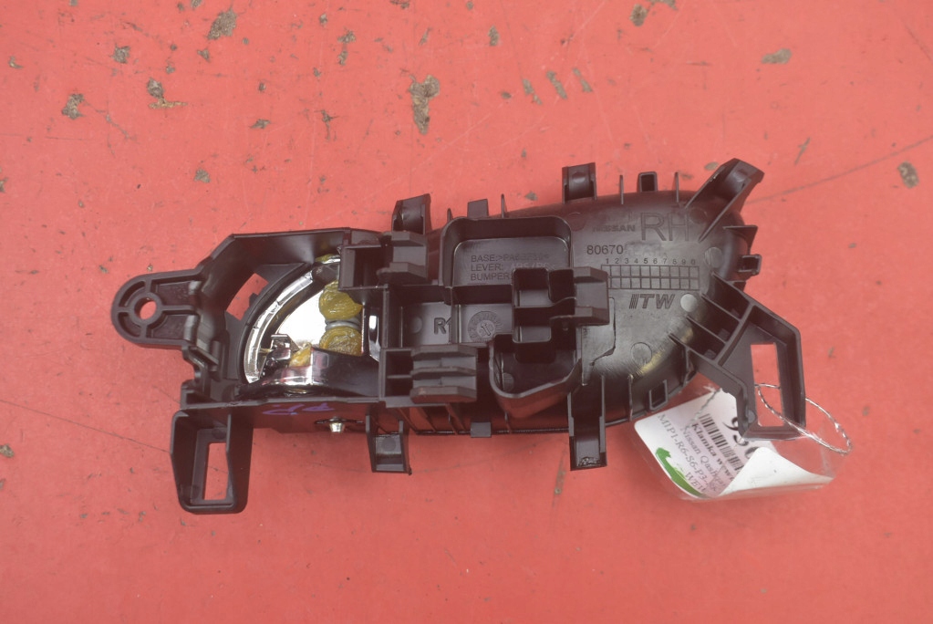 handle inner right front CHROM 806704EA1A NISSAN QASHQAI 2 II J11
