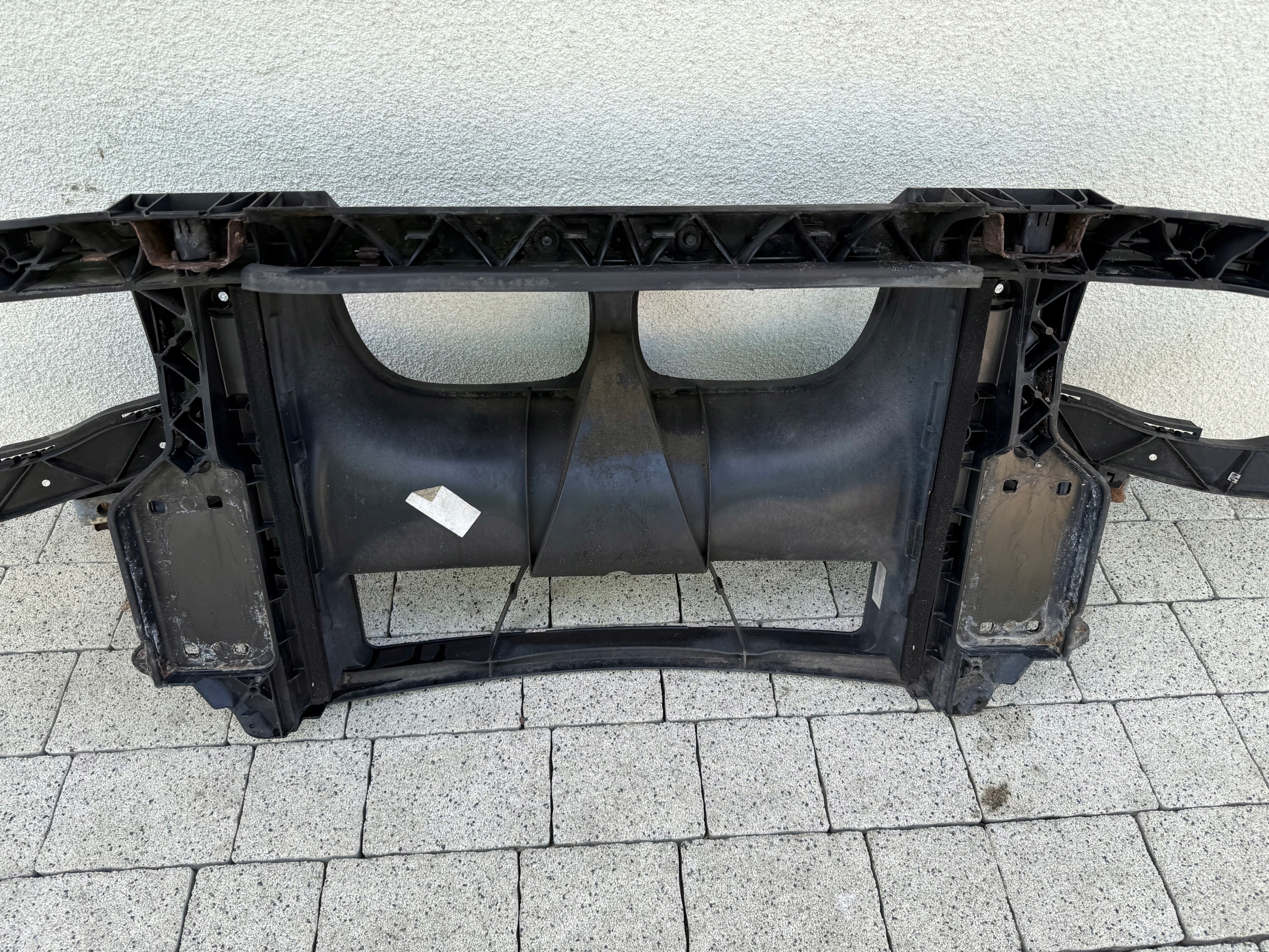 BMW 1 E81 E87 support panel for radiators pillar iron sider original