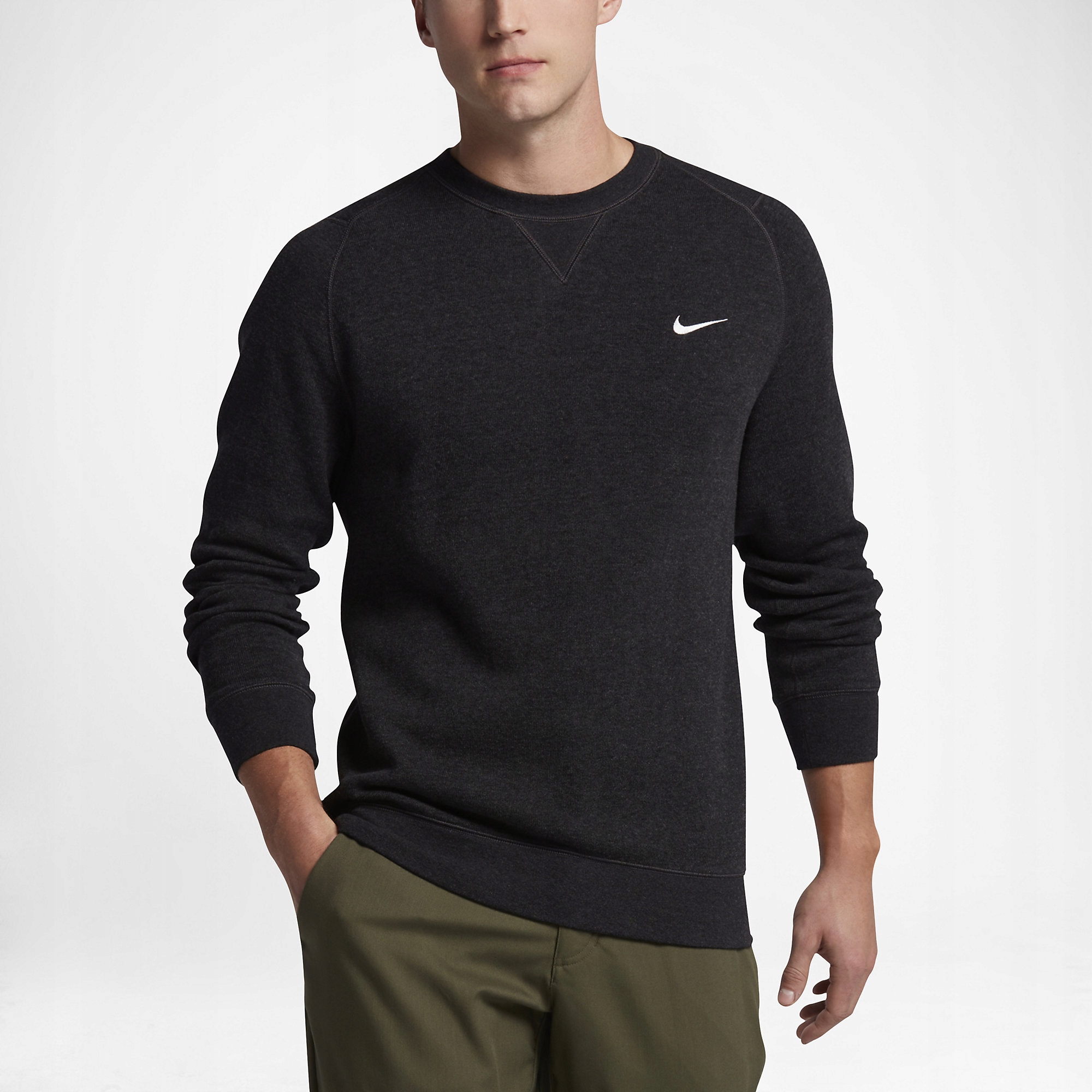 Bavlněný svetr Nike Range Sweater Crew, velikost M
