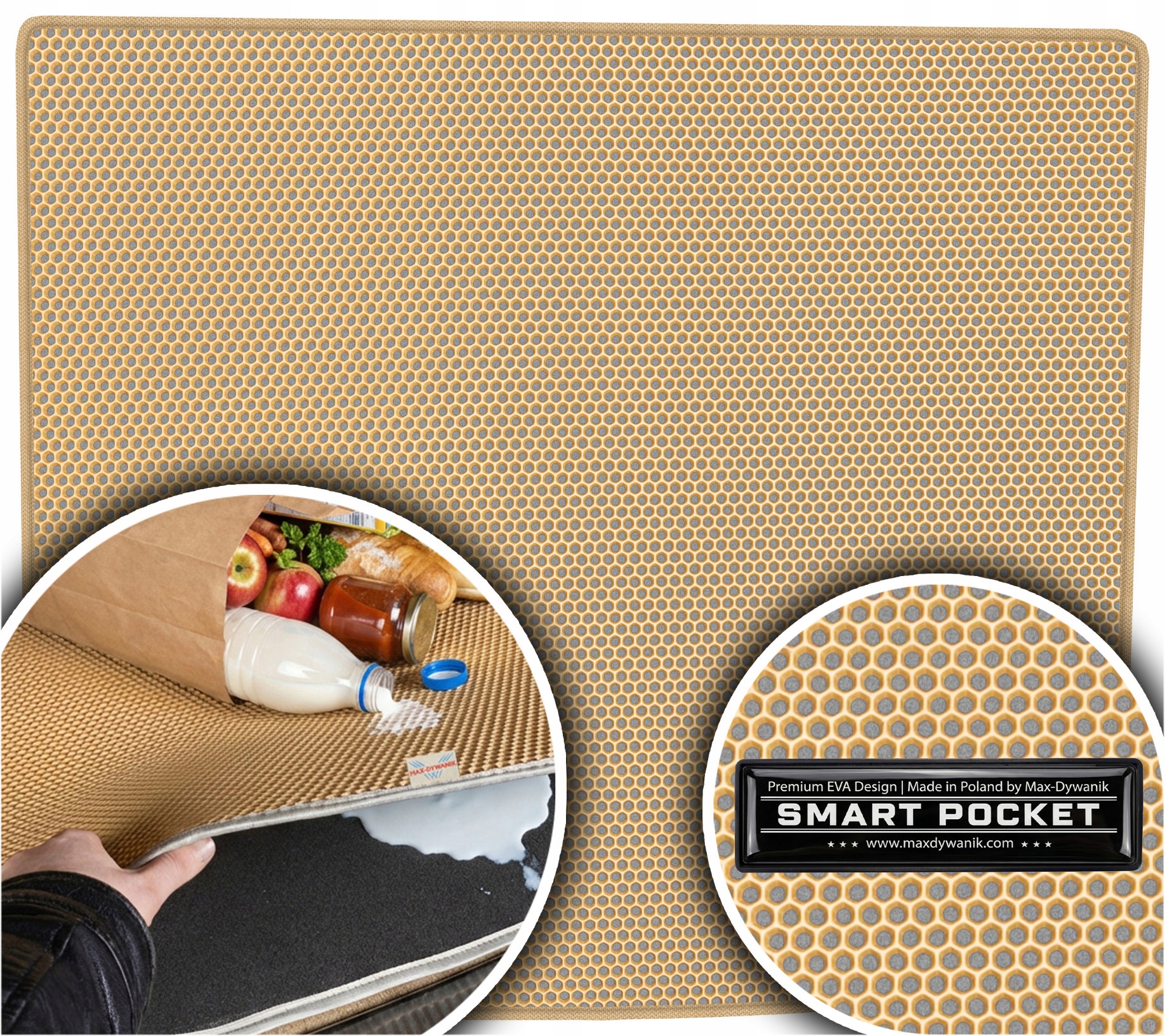 Land Rover Freelander II 5os 06-14 Vložka do batožinového priestoru Eva Smart Pocket Béžová