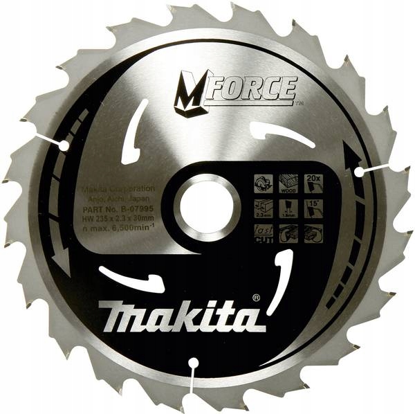 Makita Kotoučová Pila 190x30x24z M-force Dřevo