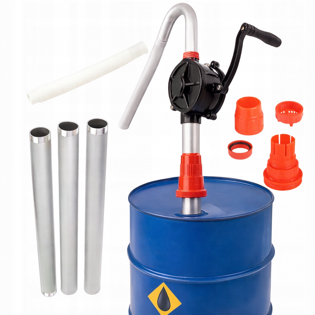 Ручной насос для масла нефти топлива на кривошип бочки