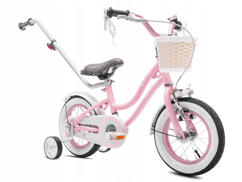 Rower dziecięcy SUN BABY Heart Bike 12 cali Różowy