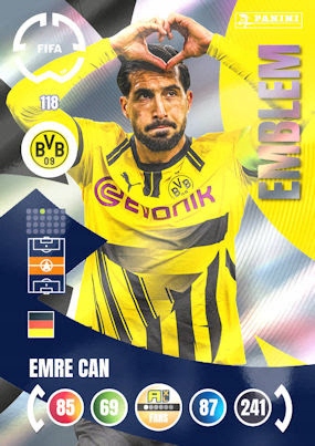 2025 Panini Adrenalyn XL Fifa Club World Cup 118 Emre Can