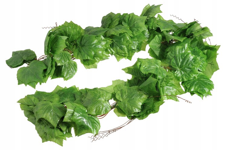 Levně Umělá rostlina Girlanda hroznové víno 230 cm. AlleTerra