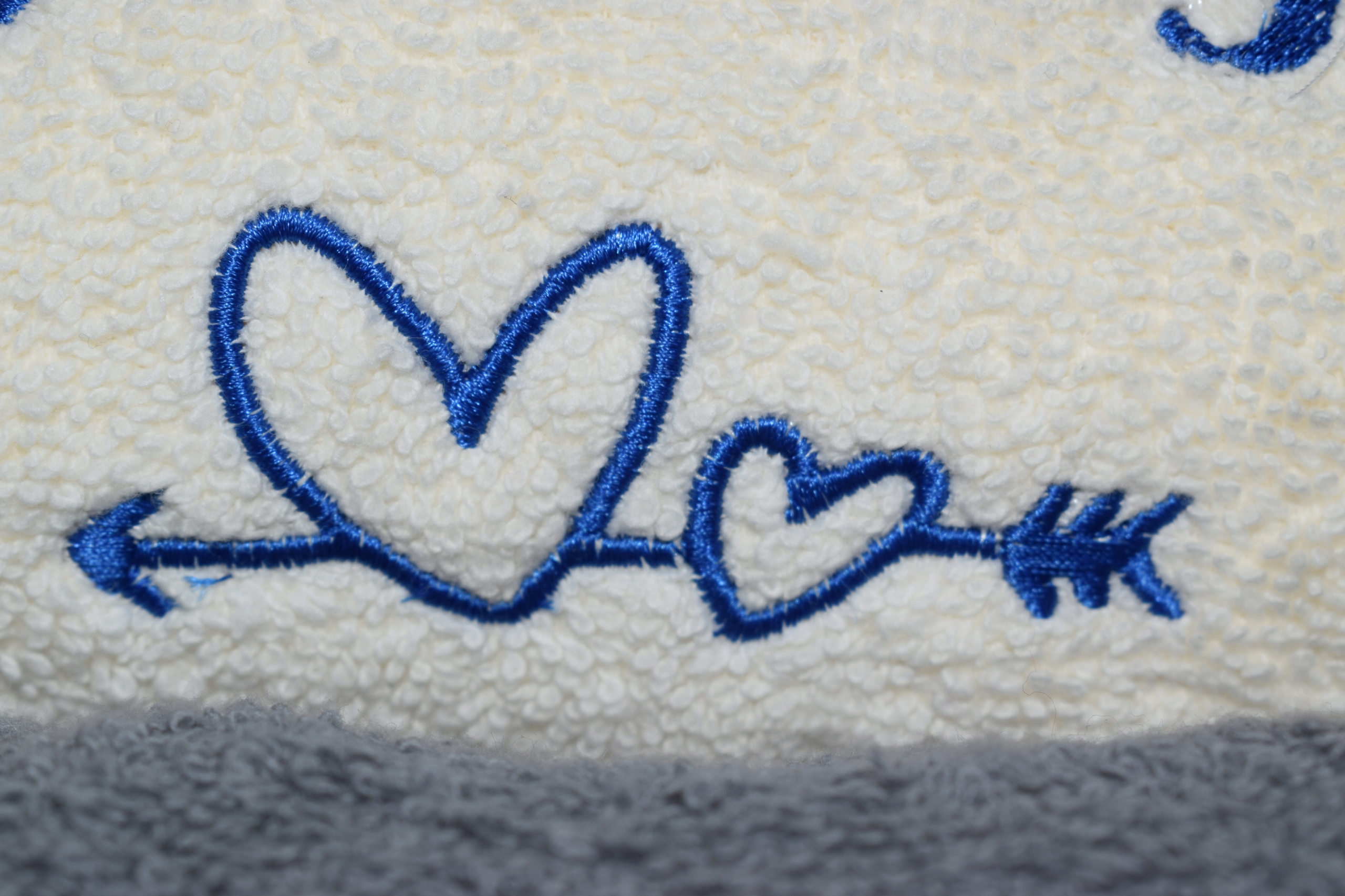 RĘCZNIKI HAFT SZAFIROWE GODY ROCZNICA ŚLUBU 140X70 Marka Iga