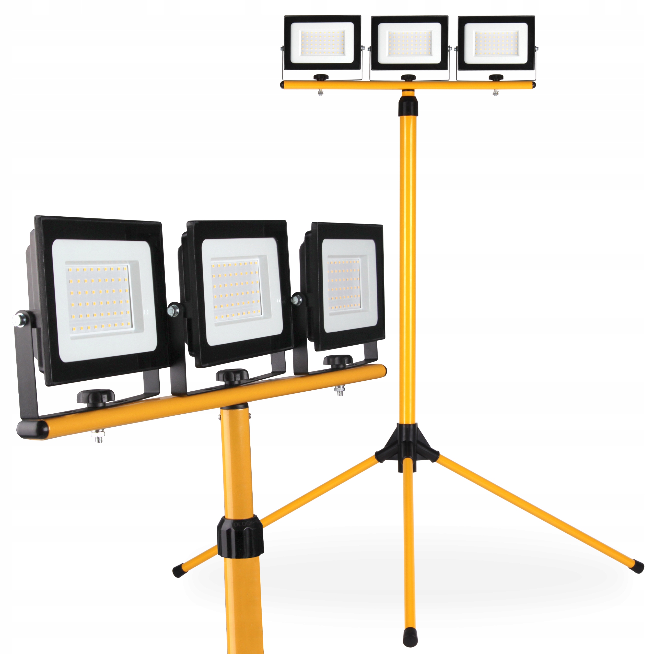 

Halogen Led 3x 50W Statyw roboczy do naświetlacz