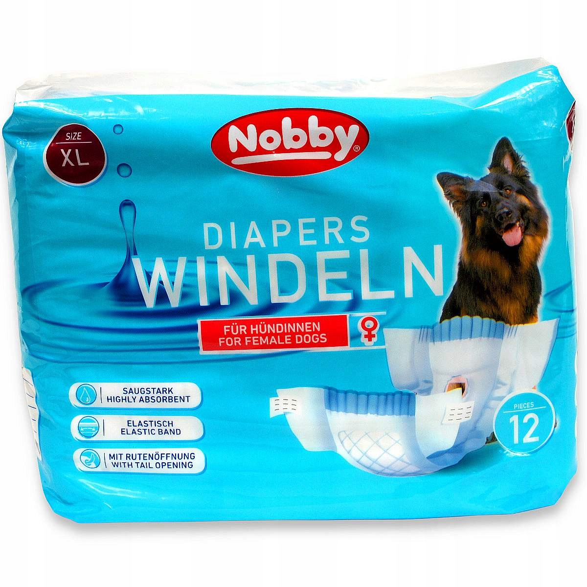 

Chłonne Pieluchy Pampersy dla Psa psów Nobby XL