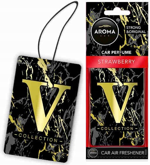 

Zapach Zawieszka Aroma Karta Vip Truskawkowy