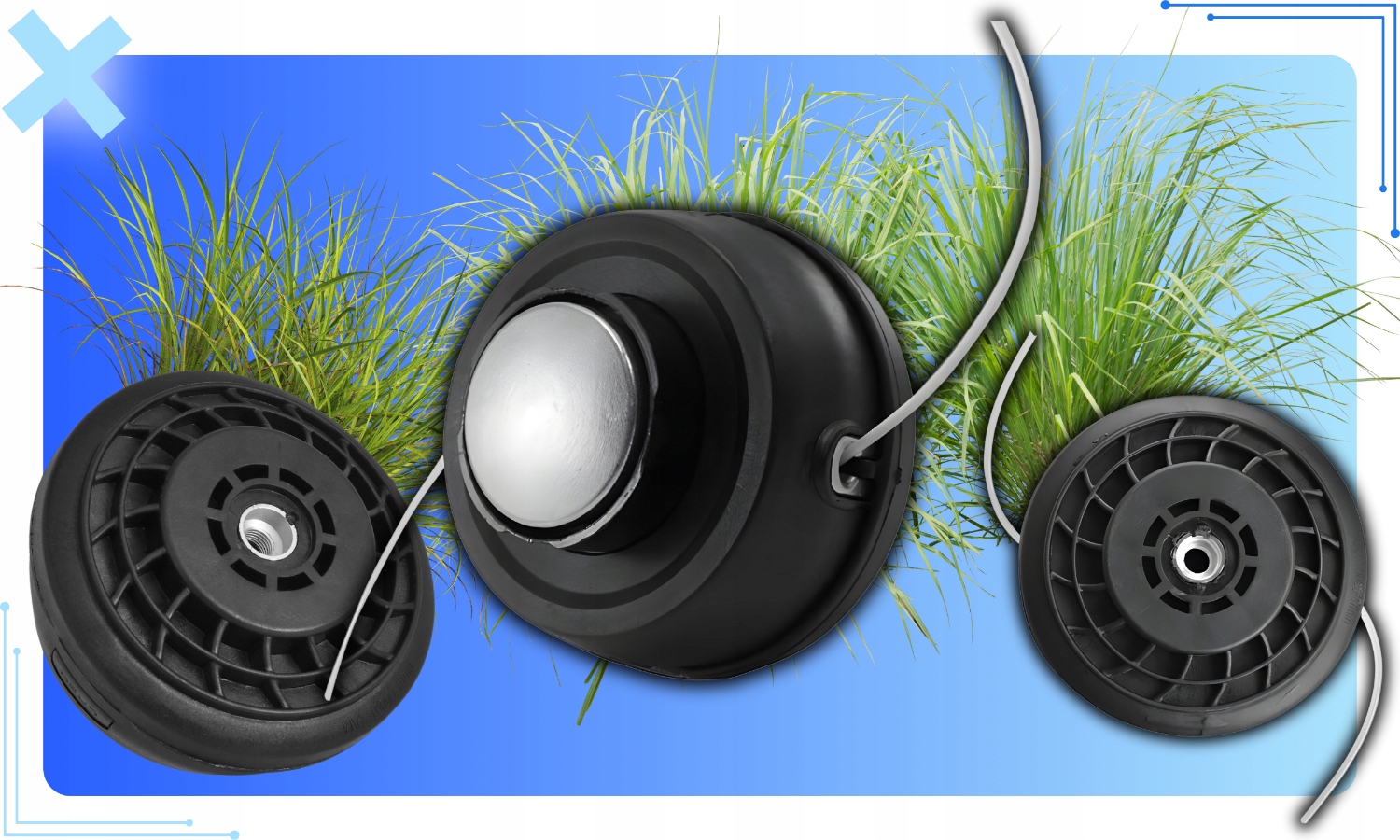 GŁOWICA AUTOMATYCZNA ŻYŁKOWA DO KOSY SPALINOWEJ PODKASZARKI KOS SPALINOWYCH Rodzaj głowica