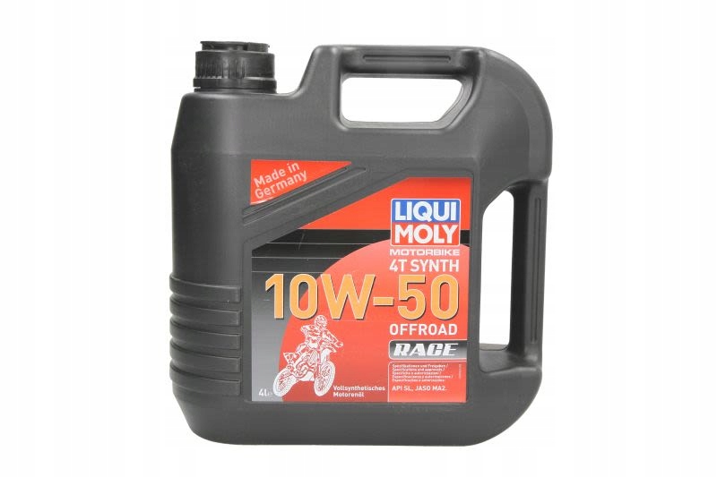 OLEJ LIQUI MOLY 10W50 4L 4T SYNTH OFFROAD RACE / MOTOCYKLE LM3052 Rodzaj syntetyczne