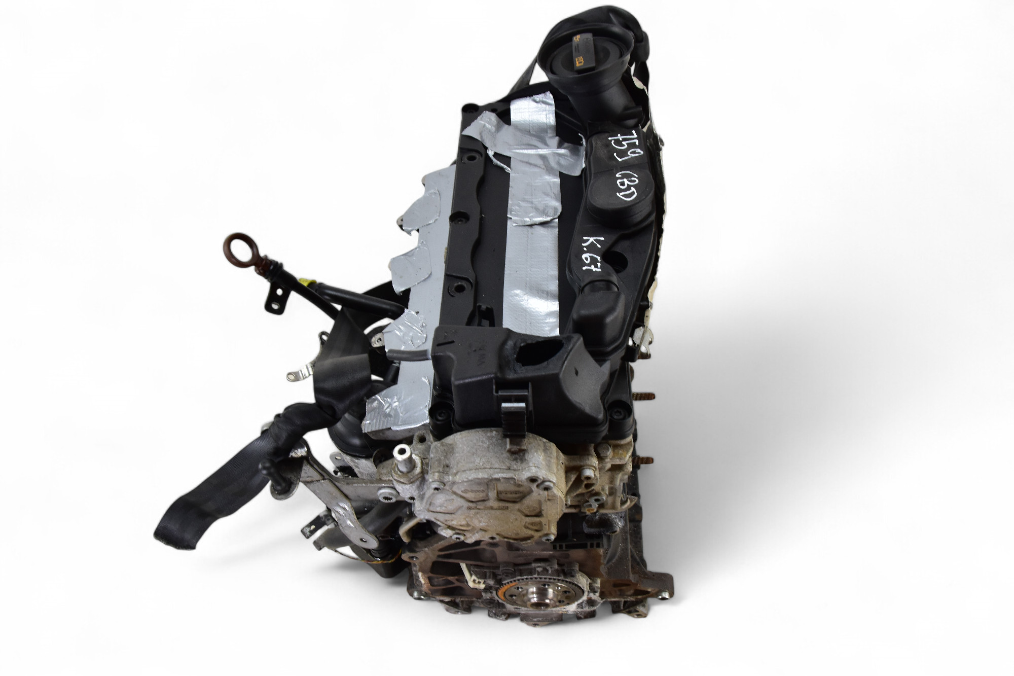 engine PASSAT B6 GOLF VI JETTA III YETI 2.0 TDI CBD @ POMIAR KOMPRESJI @
