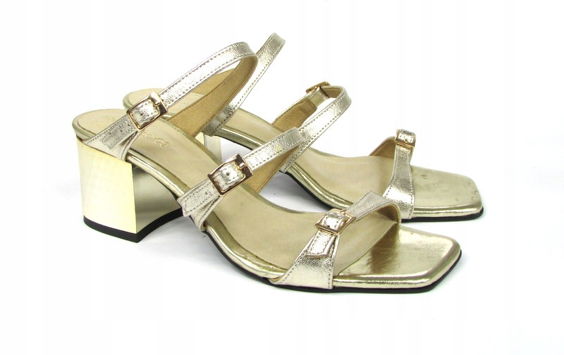 Nazouváky Na SLOUPKU5,5 cm Přírodní Kůže (802z)38