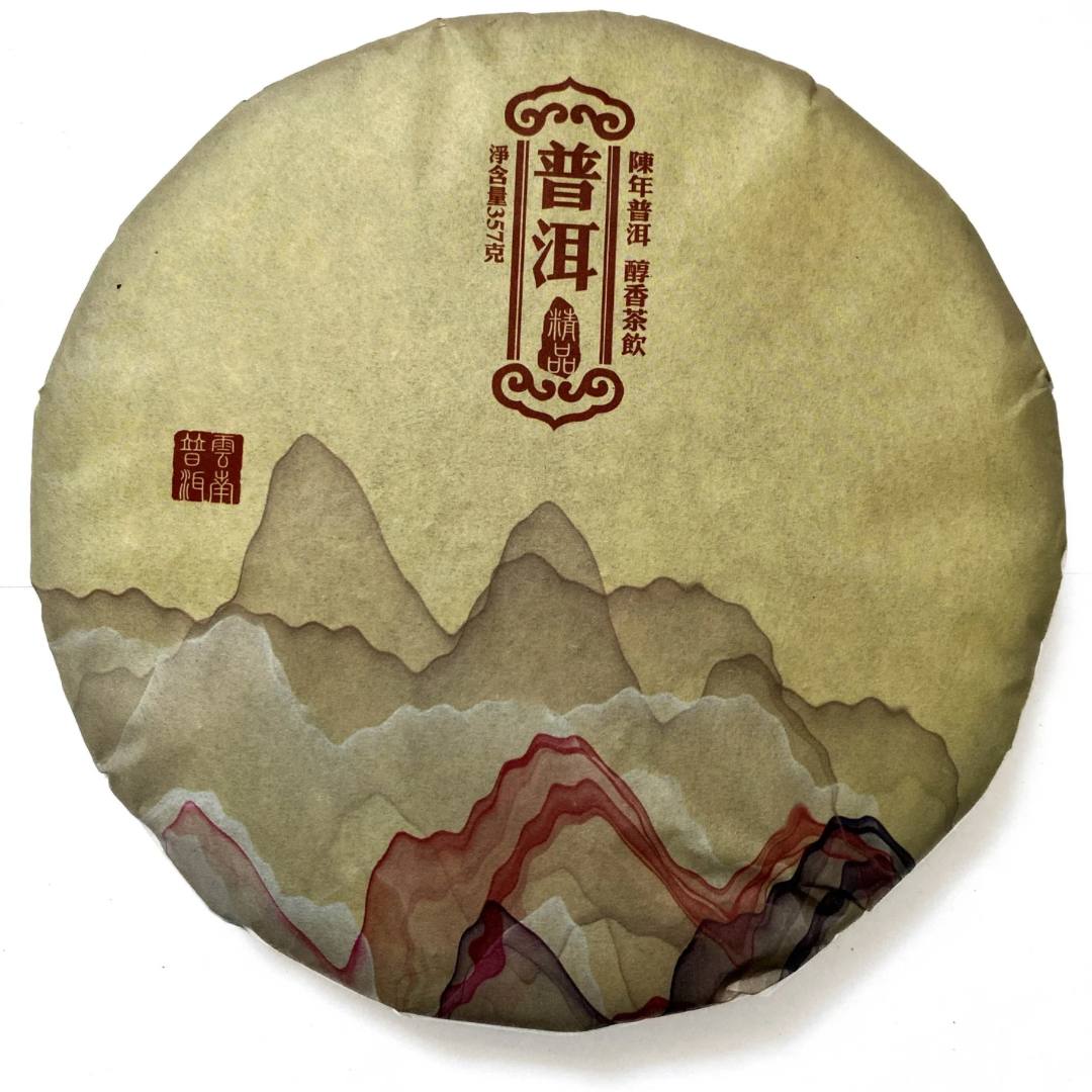 Levně Pu-erh Shu 357g cake disk čaj červený povzbuzující lisovaný Puerh