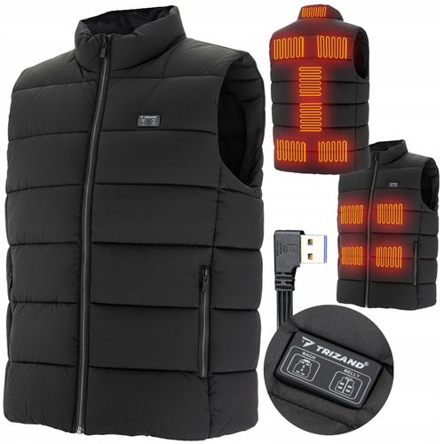 Vyhřívaná vesta XL, napájení přes Usb, model 26542