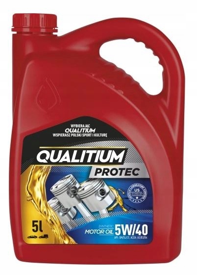 Olej Silnikowy Qualitium Protec 5W40 5L Sm/sl/cf A3/B3/B4, VW502.00/505.00