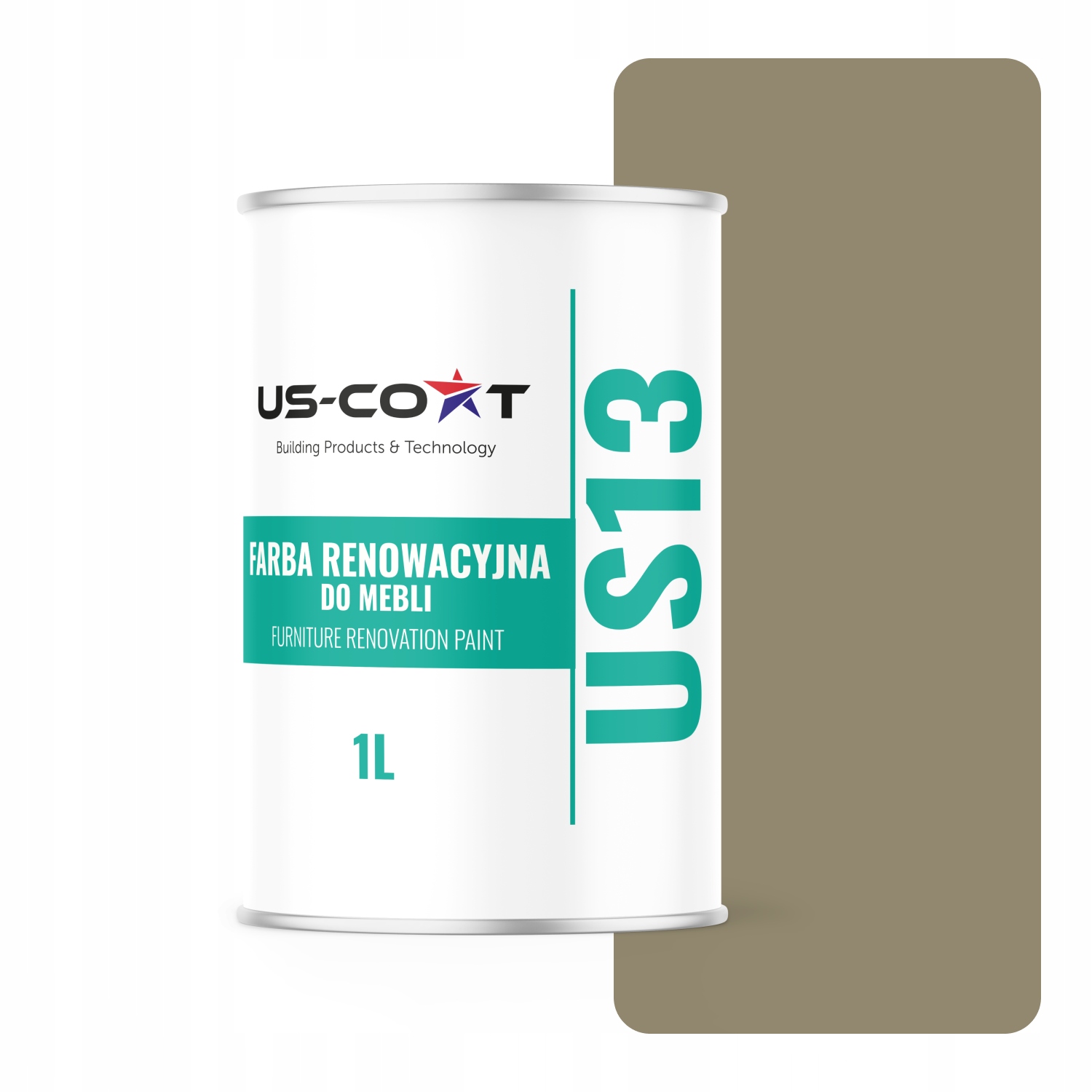 Barva Na Kuchyňský Nábytek A Přední Skříňky Mdf Šedožlutá RAL7034 Polomat 1L