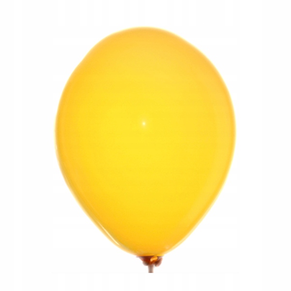 Duże BALONY ŻÓŁTE PASTELOWE - 50szt