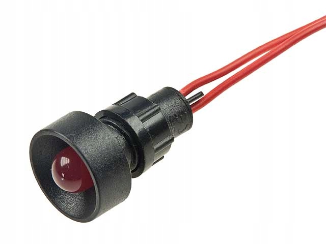 

Lampka kontrolka Led 230V Ac/dc 10mm czerwona Klp