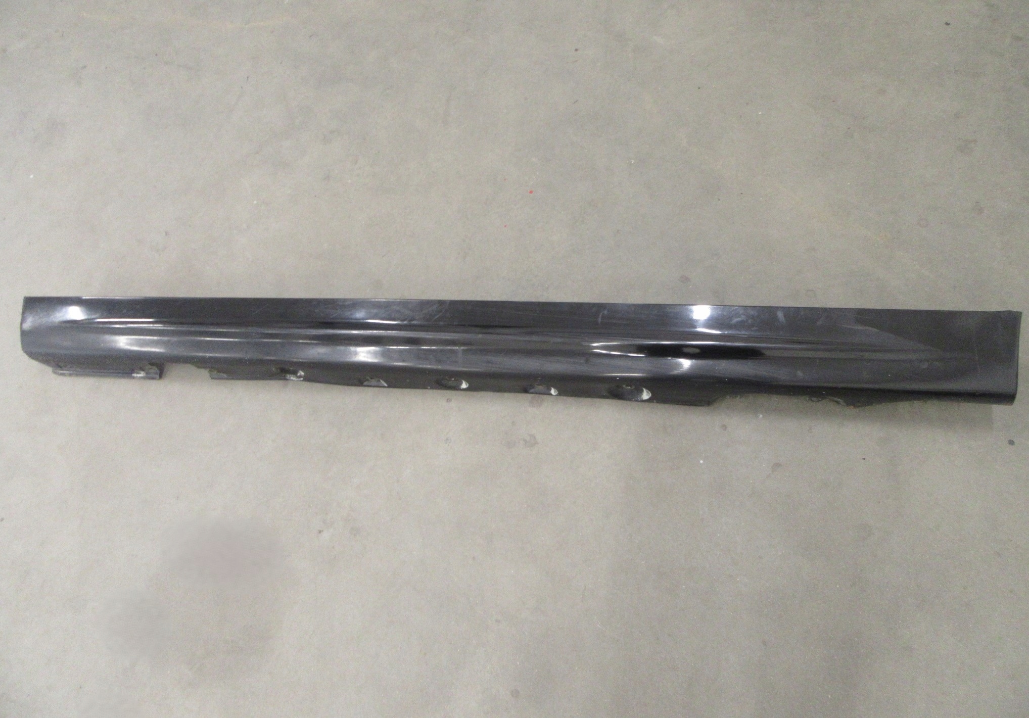 moulding threshold cap left BMW e46 sedan KOMBI SCHWARZ II 2 668