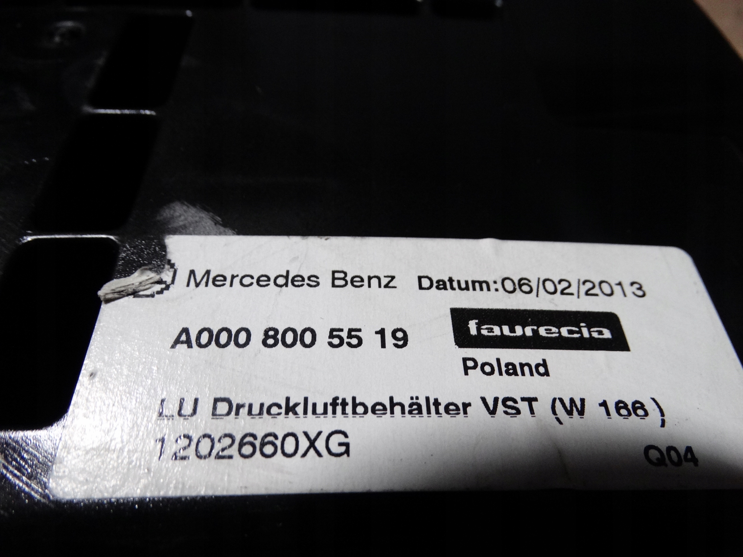 Pompa serbatoio Centrale MERCEDES W166 W292 1