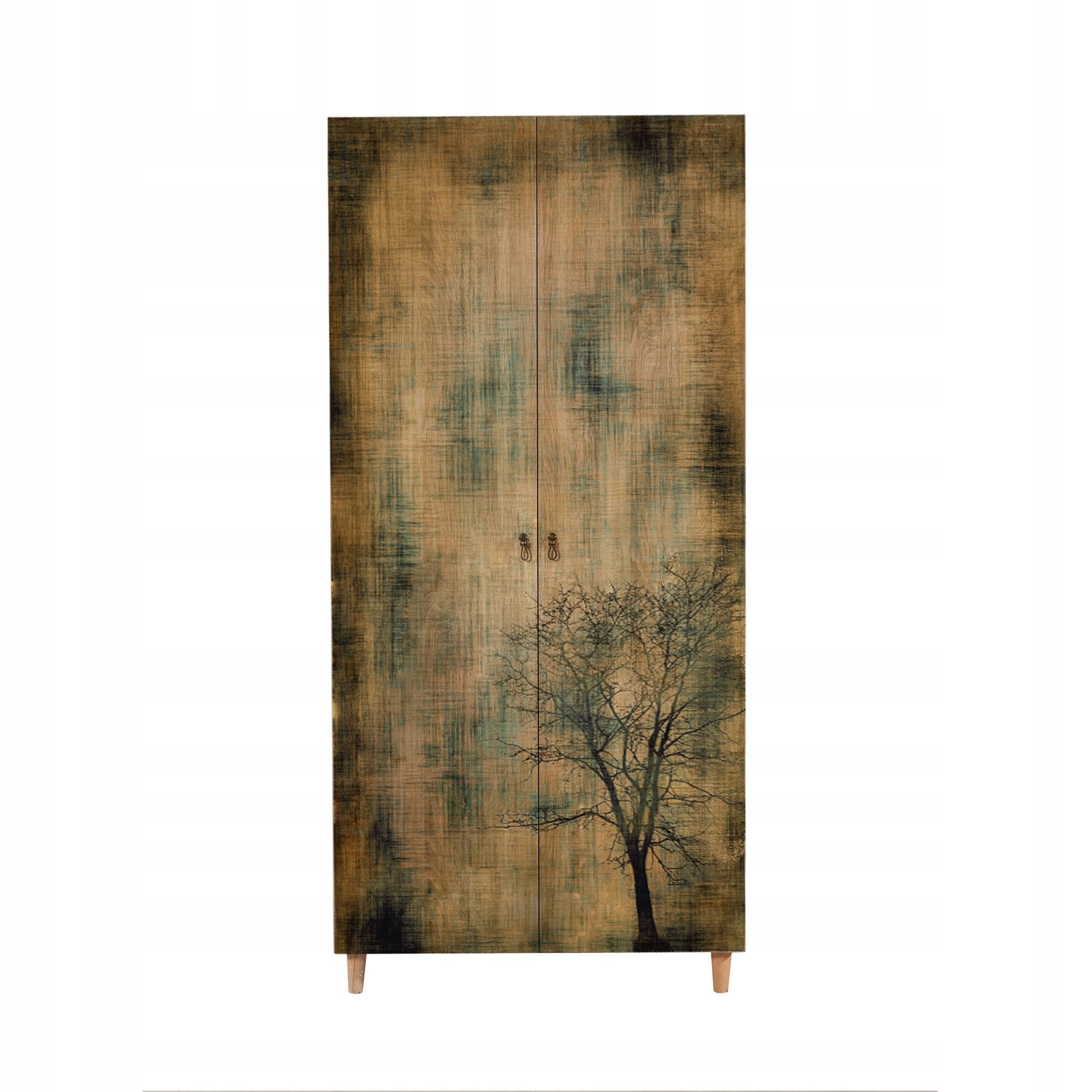 Szafa Stil 90 cm dąb sonoma/drzewo
