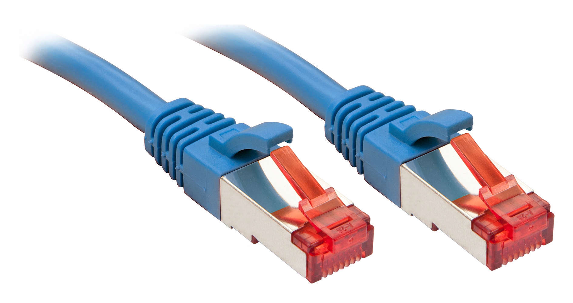 Lindy RJ-45/RJ-45 Cat6 0.3m kabel sieciowy 0,3 m S/FTP (S-STP) Niebieski