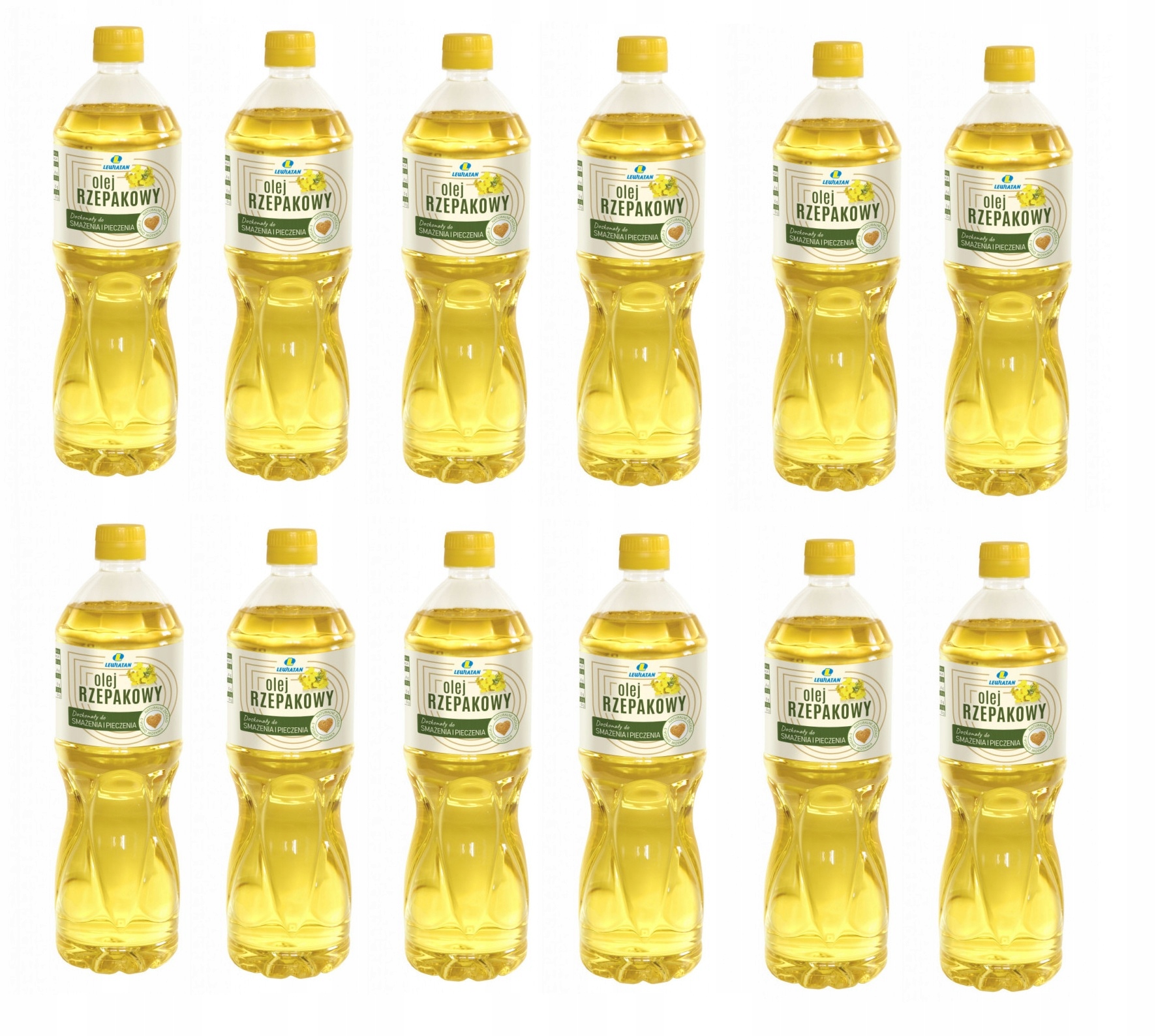 Olej rzepakowy 900ml Lewiatan x 12szt