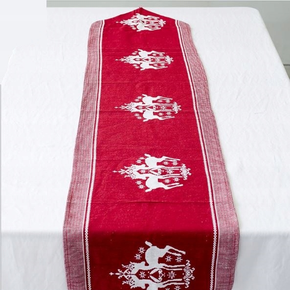 

Bieżnik świąteczny 35 x 170 cm Czerwony Renifer