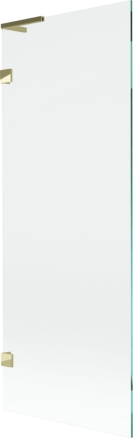 Mexen Lunar L vanová zástěna 1-křídlová 70 x 150 cm, transparentní, zlatá