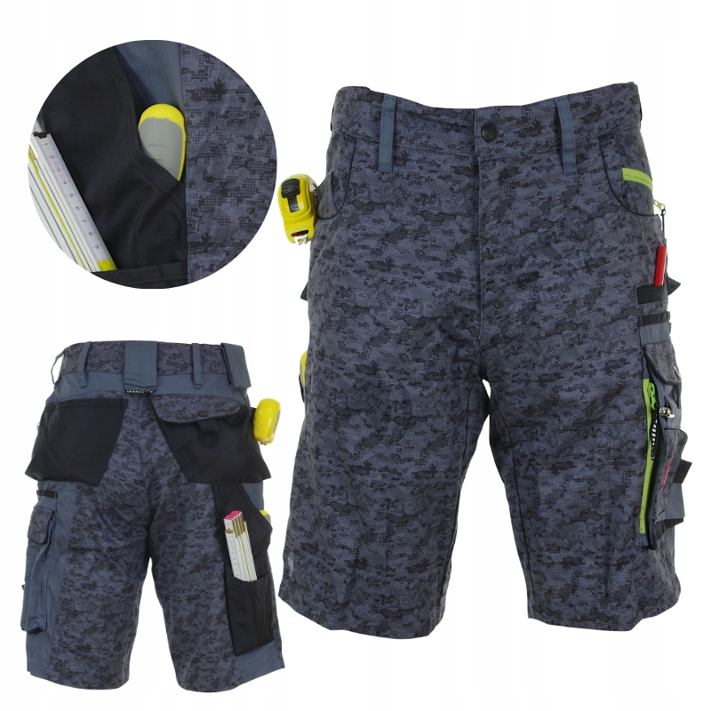 Krátké Kraťasy kraťasy pánské letní Montérské ochranné šortky Strauss