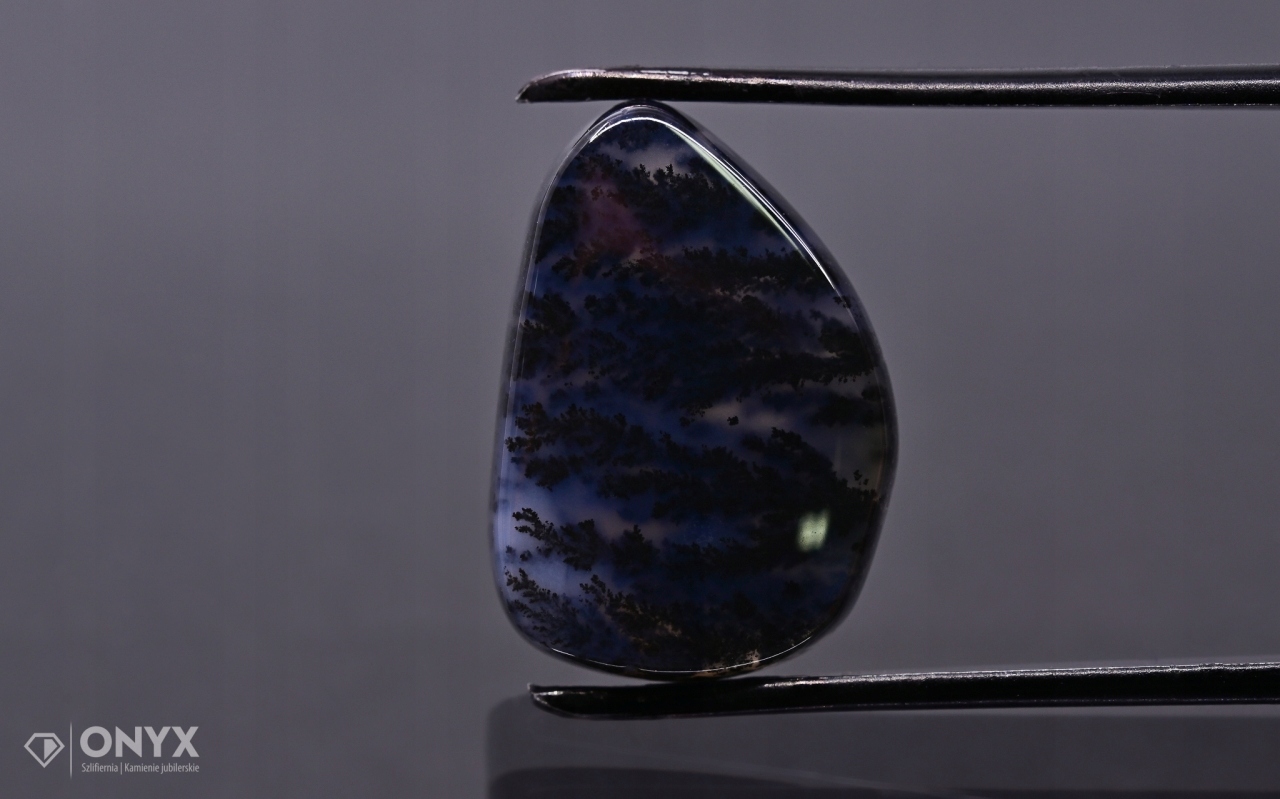 Dendritový achát z Kazachstánu nepravidelná destička