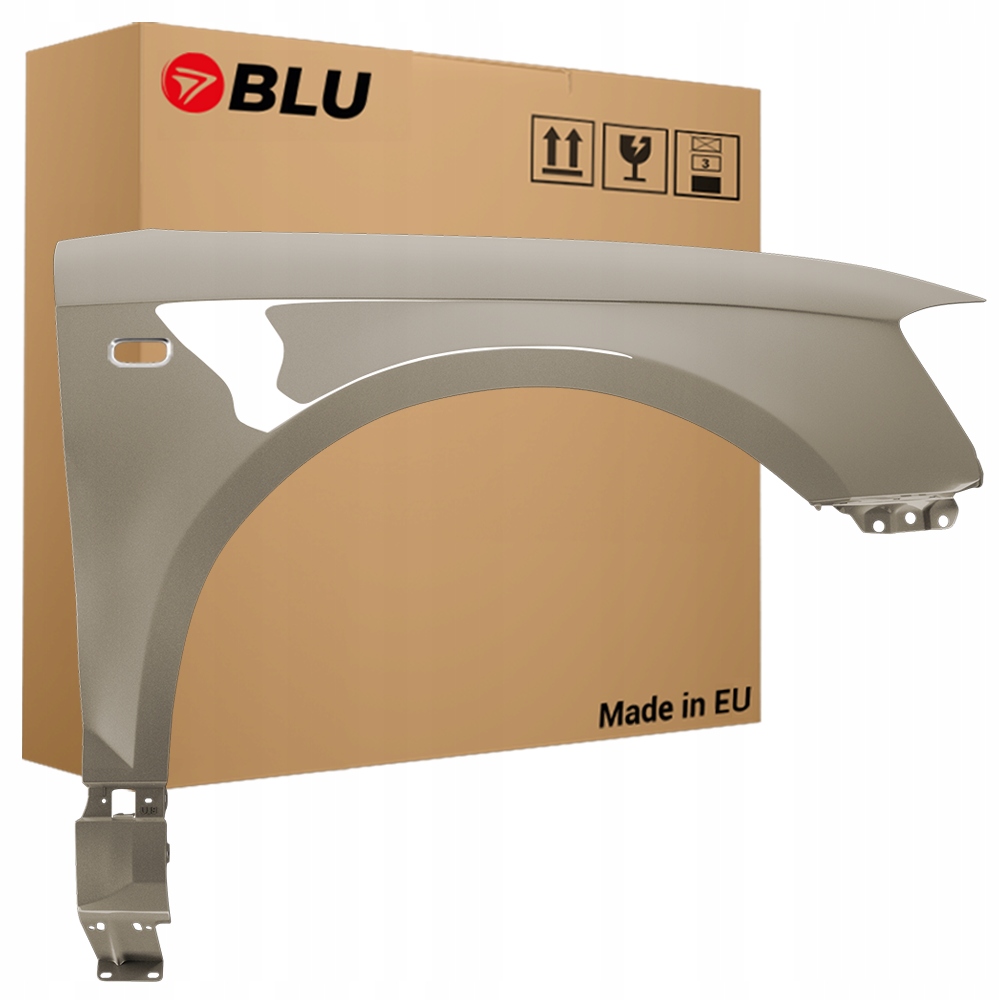 Blu Blatník Audi A3 8P LY1Q pravý zlatý 03-08 přední Pozink DakarBeige