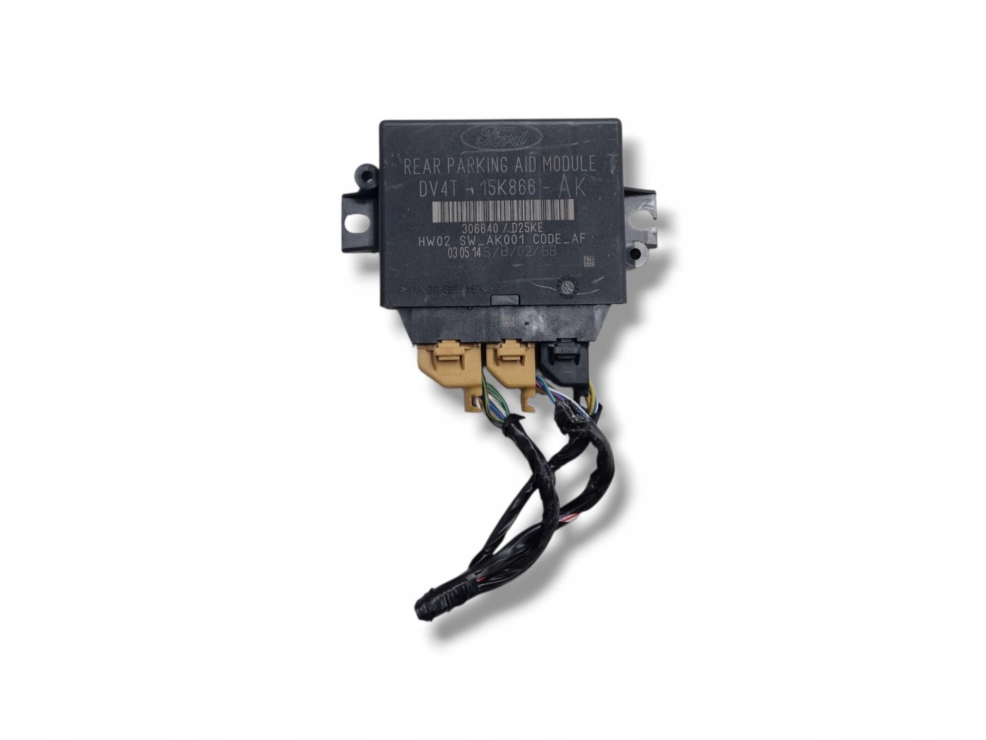 unité de commande électronique uce capteurs stationnement Ford Focus 3 2014 DV4T-15K866-AK