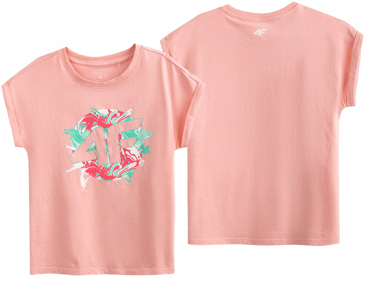 

4F Koszulka Dziewczęca T-shirt Dziewczęcy JTSD012A