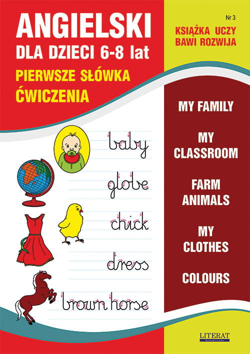 

Angielski dla dzieci 6-8 lat zeszyt 3