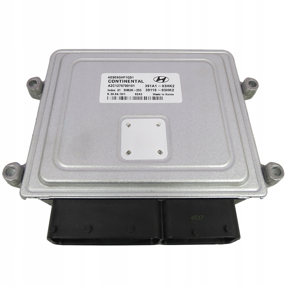 ECU HYUNDAI IONIQ 1.6 GDI AE8E6GHF1QS1 391A1-03HK2