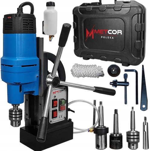 Wiertarka Magnetyczna Stołowa Frez Gwinciarka FI55 Magnetor SP5113U+GRATISY