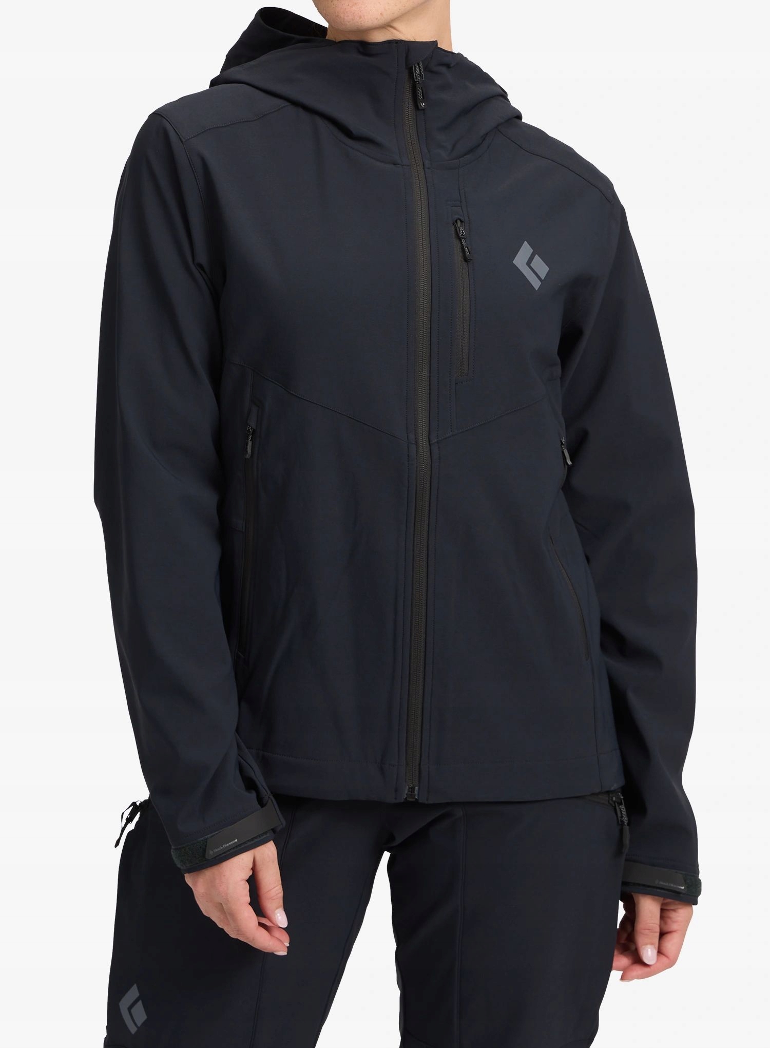Kurtka softshell damska Black Diamond Dawn Patrol Softshell black/black X