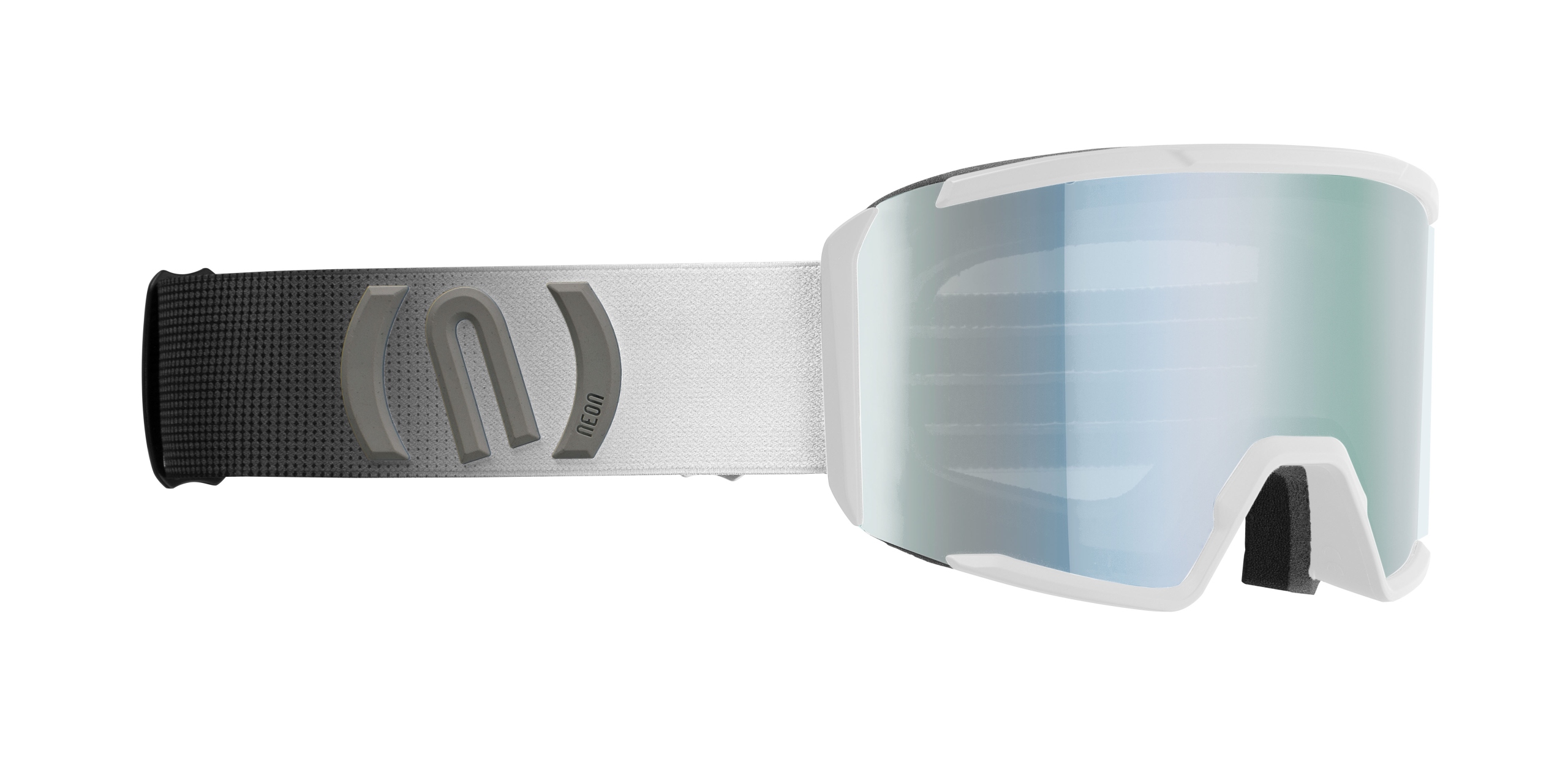 Lyžařské Brýle Neon K2 Black White Mirror Acciaio CAT3