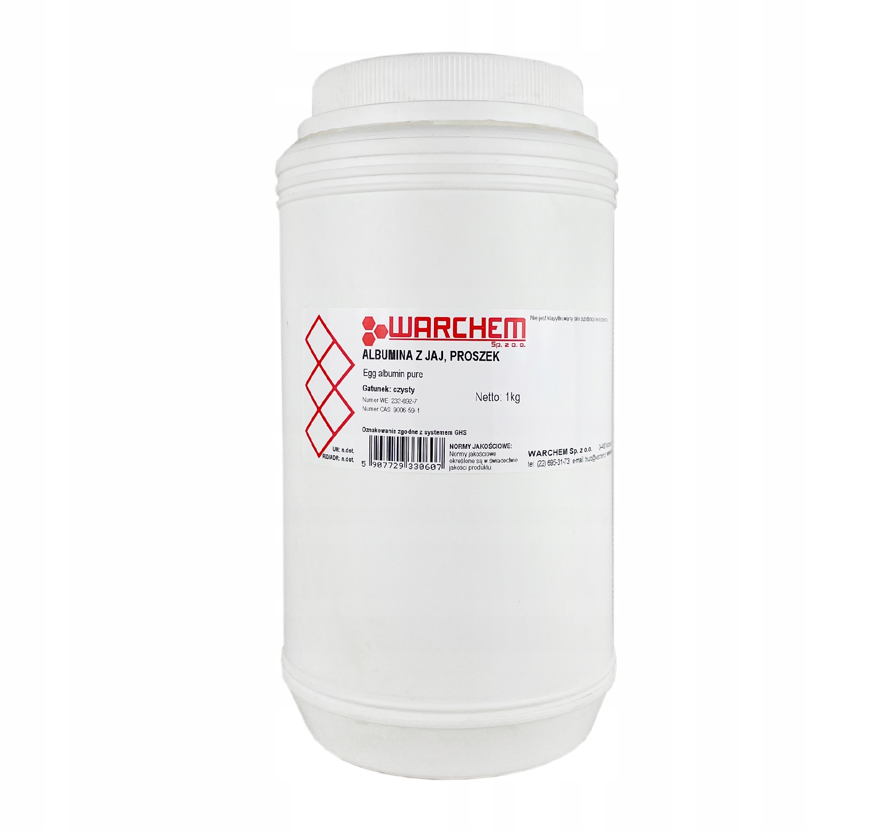 

Albumina Z Jaj (proszek) czysta 1kg Warchem