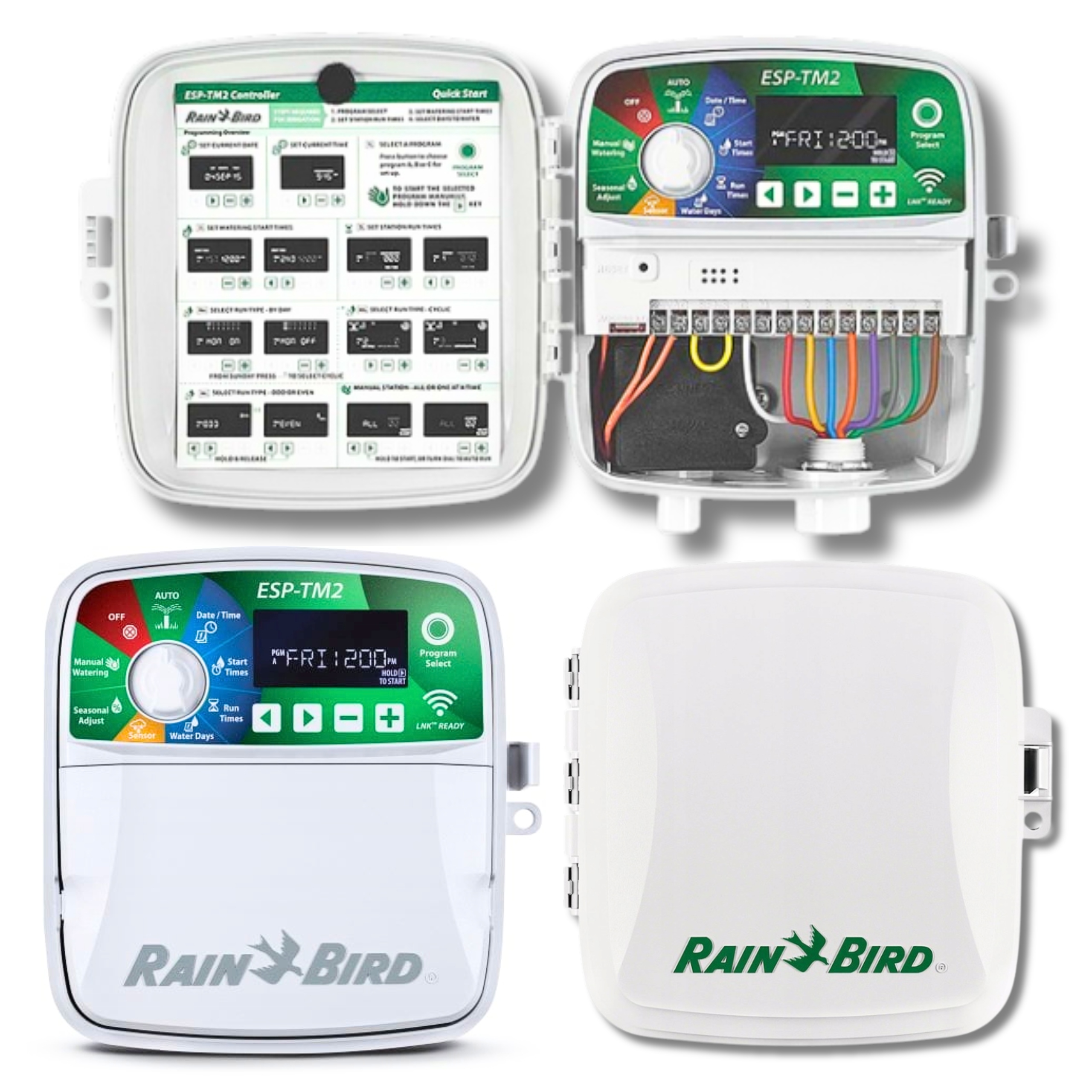 Sterownik ESP-TM2 TM2 Rain Bird Zewnętrzny 4 sekcje Z Możliwością Wi-fi