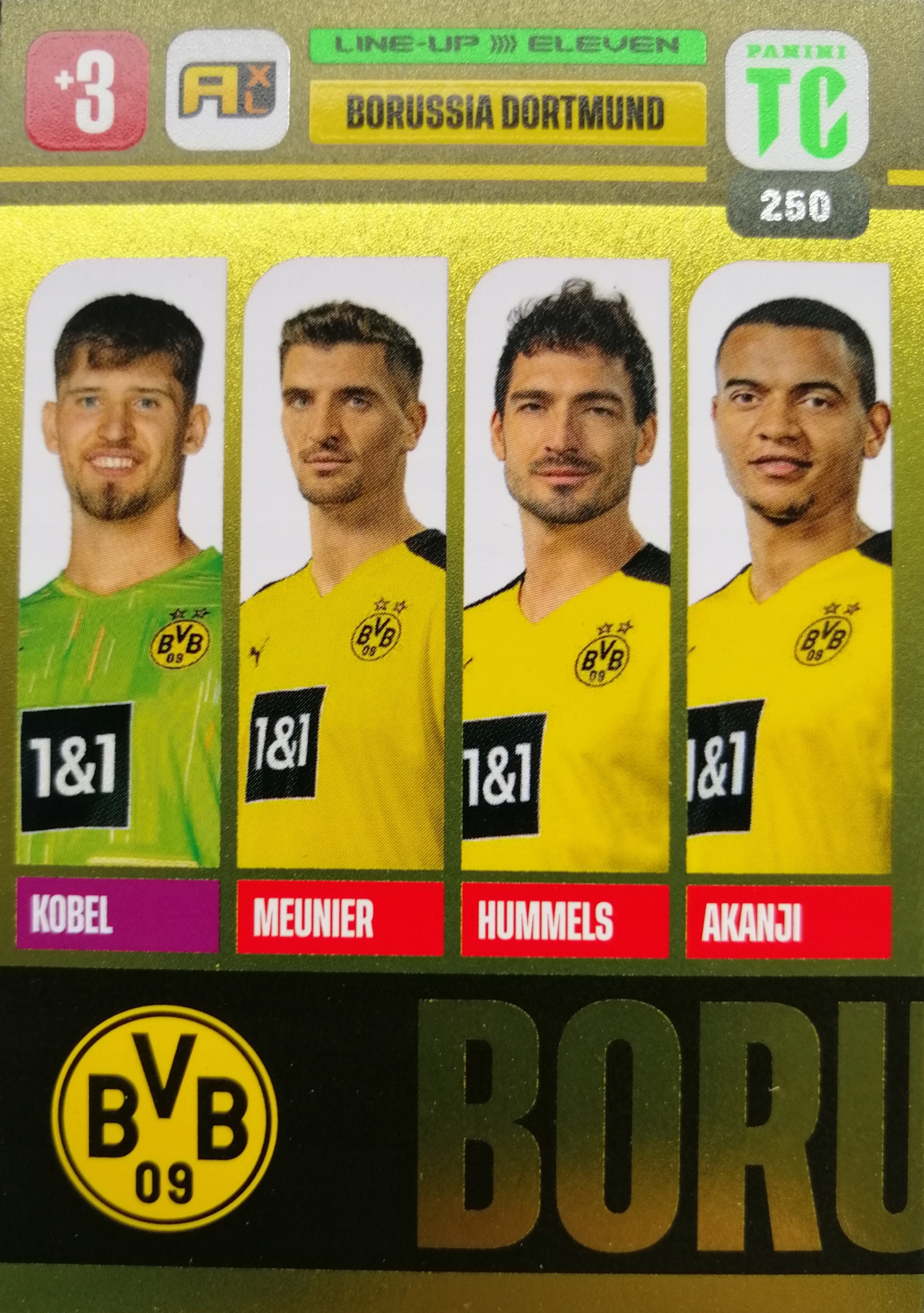Panini Top Class Line-up Eleven 250 Borussia