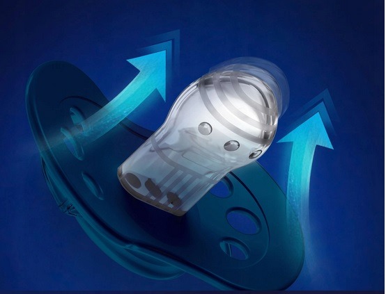 LOVI SMOCZEK SILIKONOWY DYNAMICZNY 0-3 M 2 SZT. STARDUST BLUE 22/892_BLUE Marka Lovi