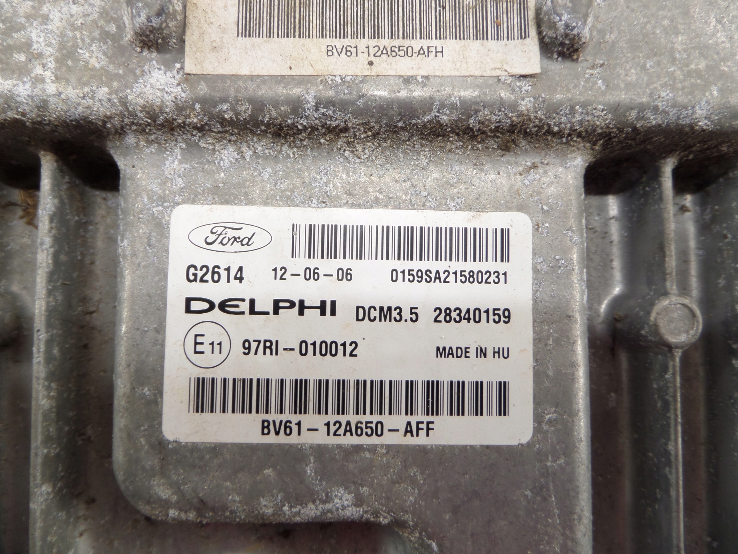control unit BV61-12A650-AFF FORD FOCUS MK3 2.0 TDCI
