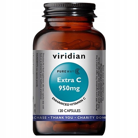 Vitamín C Extra 950 mg 120 kapsúl Viridian